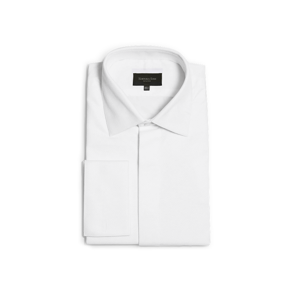 slim fit white marcella dress shirt MOSS 1851 Marcella Slim Fit Classic Collar Dress Shirt