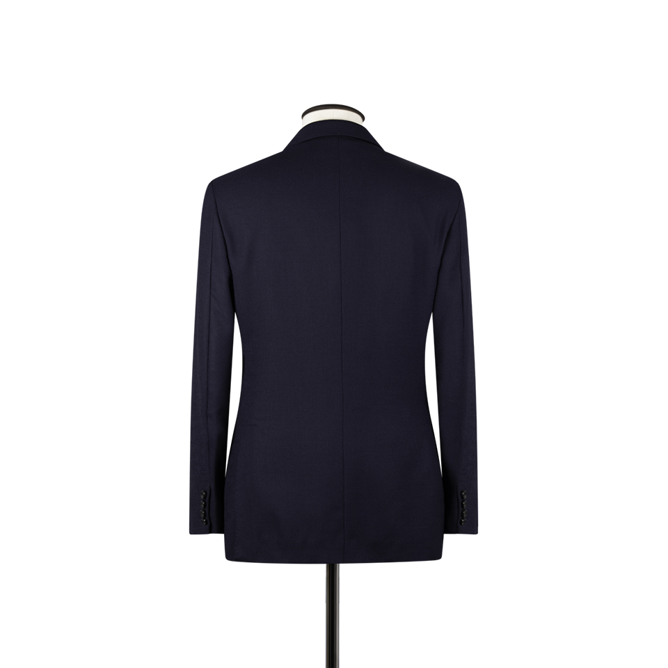 The Travel Jacket in Navy Wool