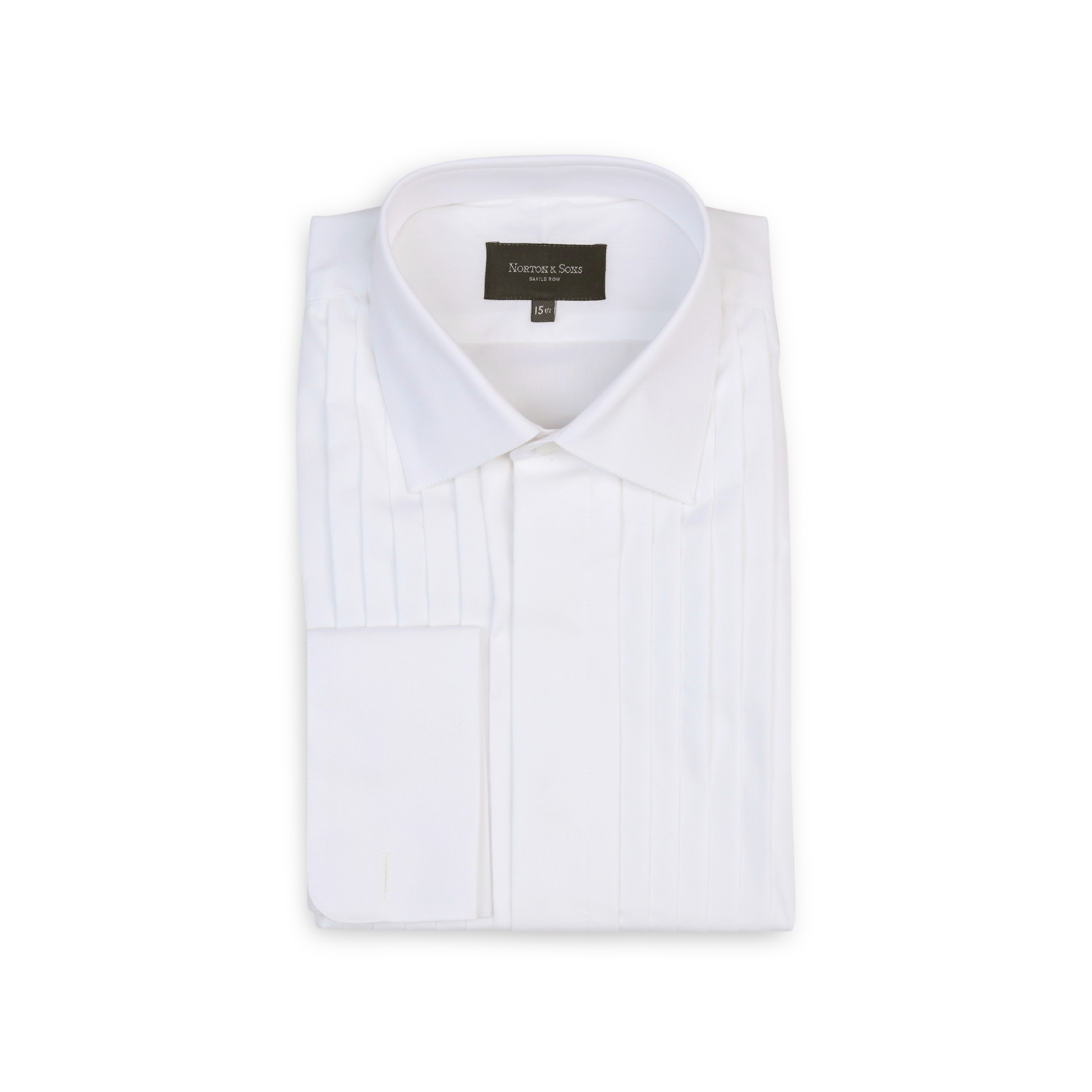 Pleated Front Dress Shirt