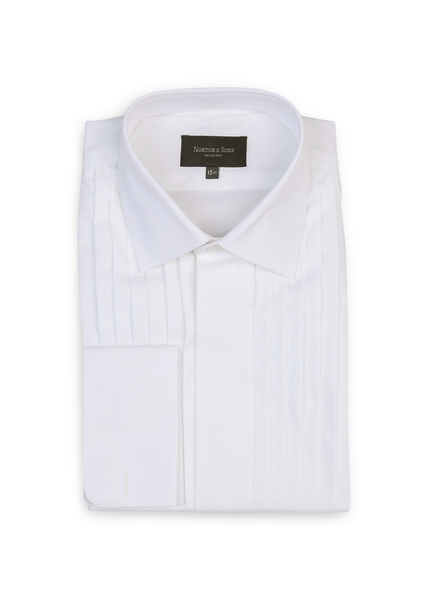 Pleated Front Dress Shirt