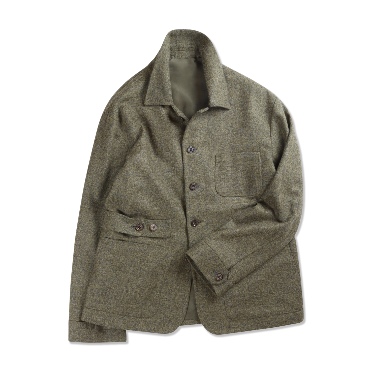 The Estate Jacket in Herb Tweed