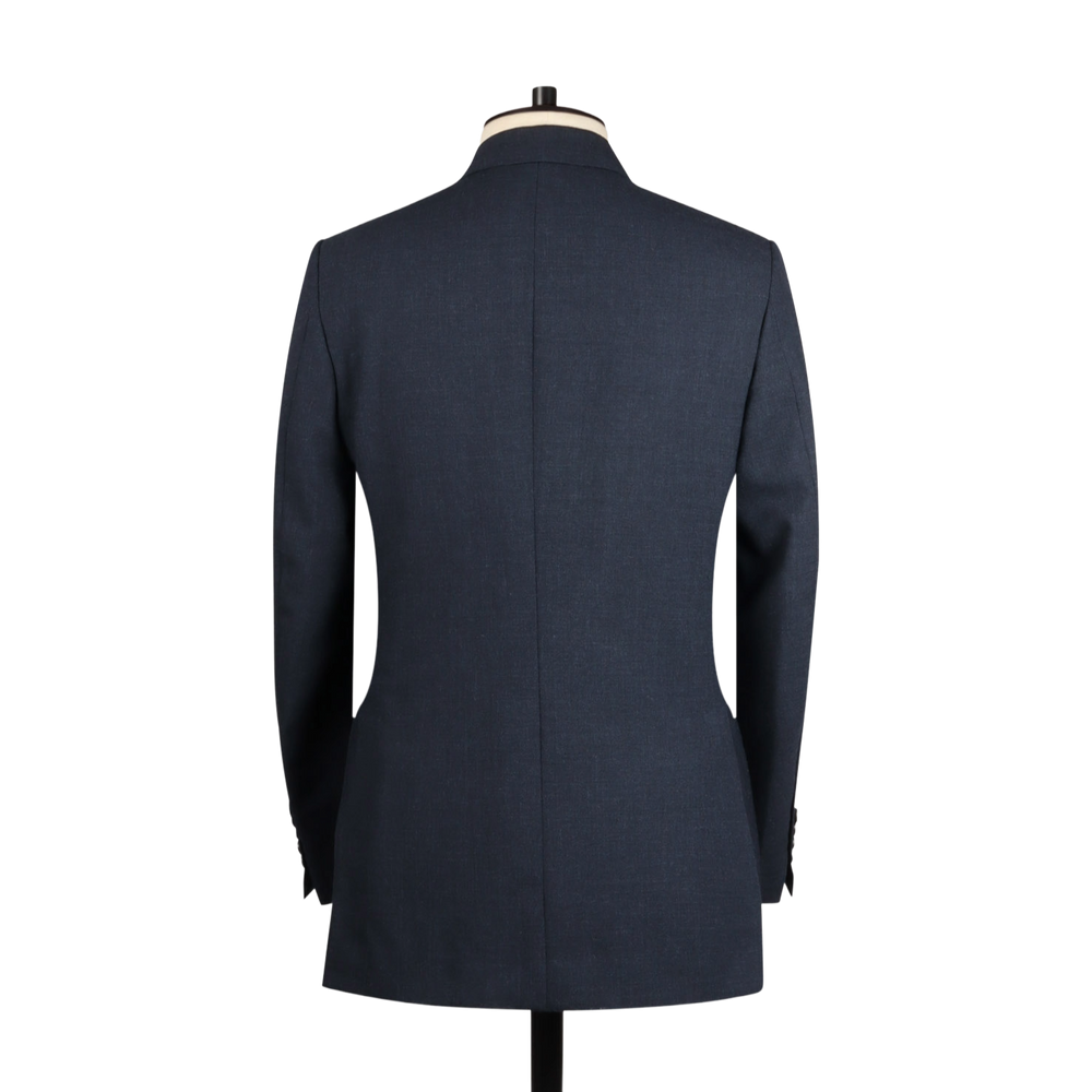 Notch Lapel Suit in Airforce Blue Fresco