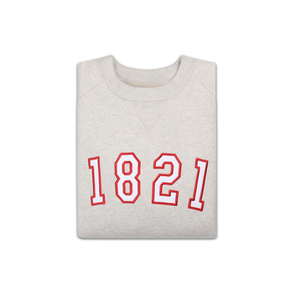 The Varsity Sweatshirt in Heather Grey