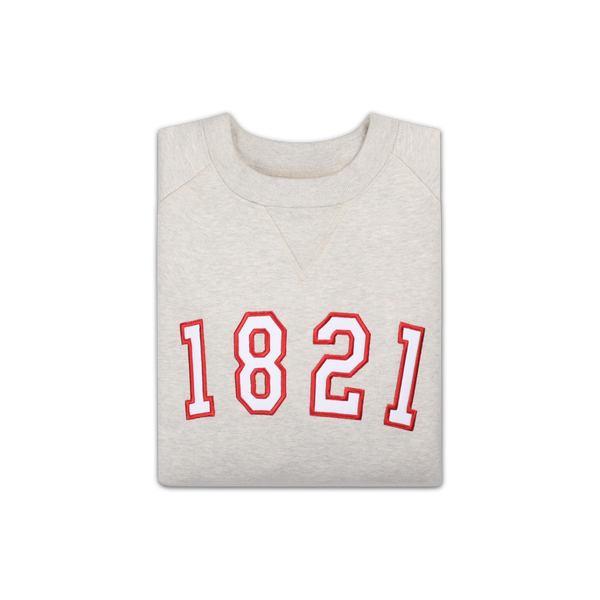 The Varsity Sweatshirt in Heather Grey