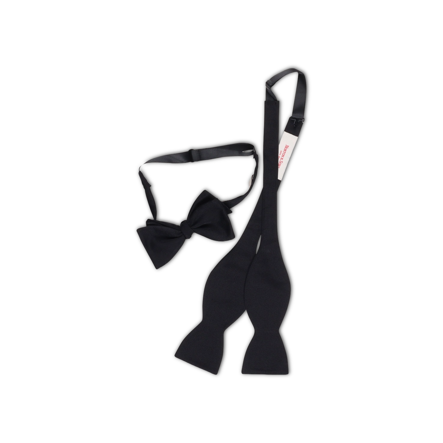 Silk Grosgrain Bow Tie